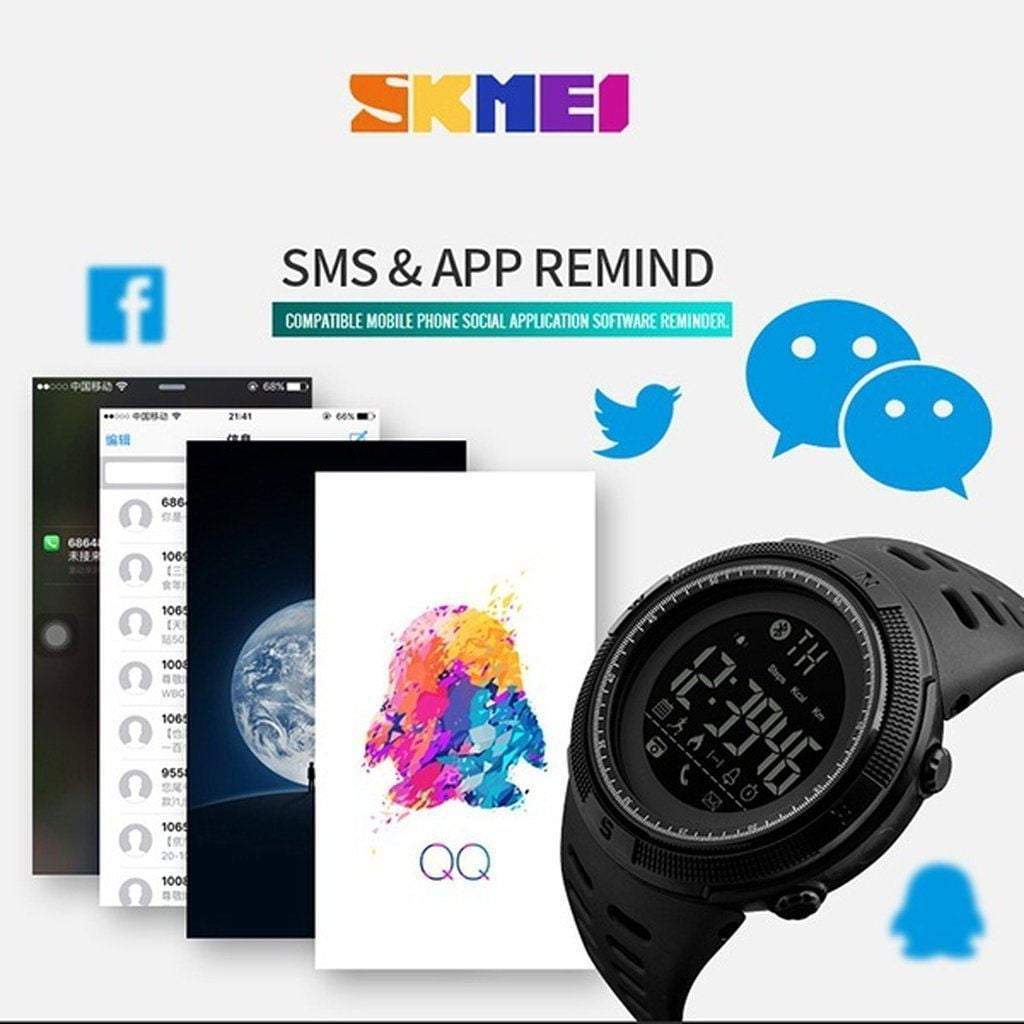 Sporty GPS Smartwatch with Heart Rate Tracker