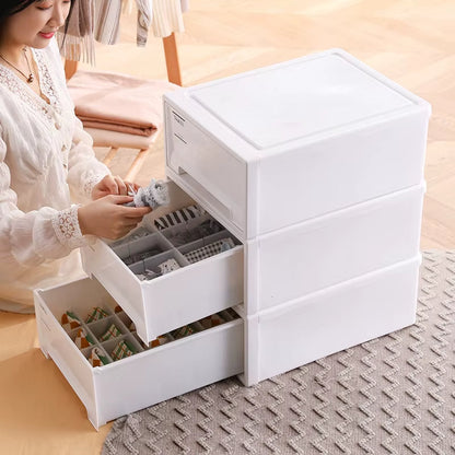 Compact Collapsible Plastic Storage Box