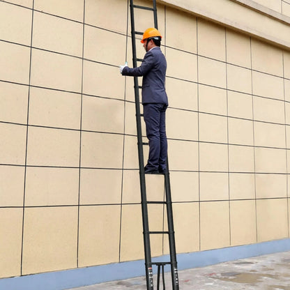 Strong Adjustable Roofing Ladder with Stabilizer Hook