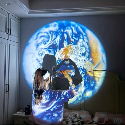 Big Globe Moon Table Lamp