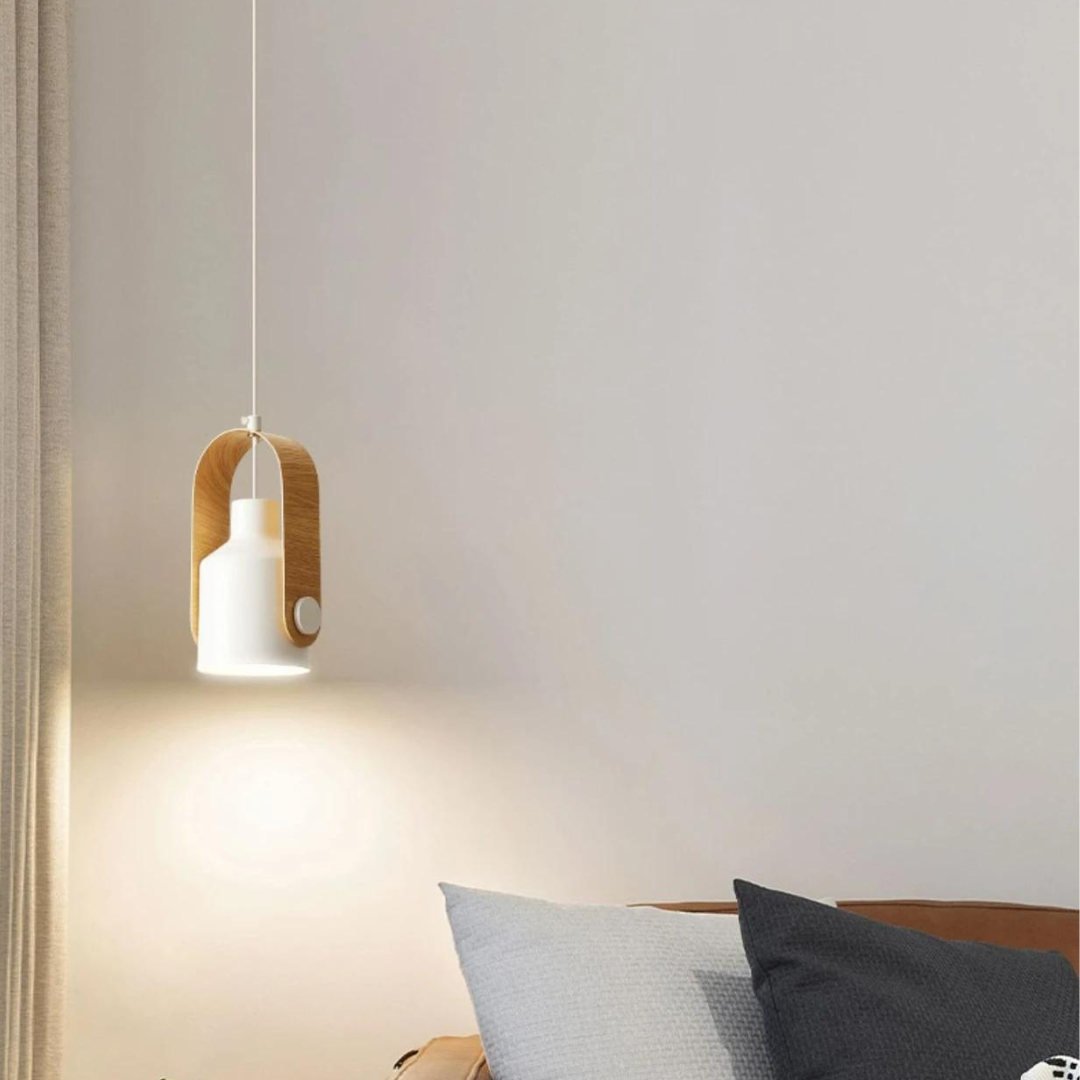 Modern Pendant Light with Flexible Arm