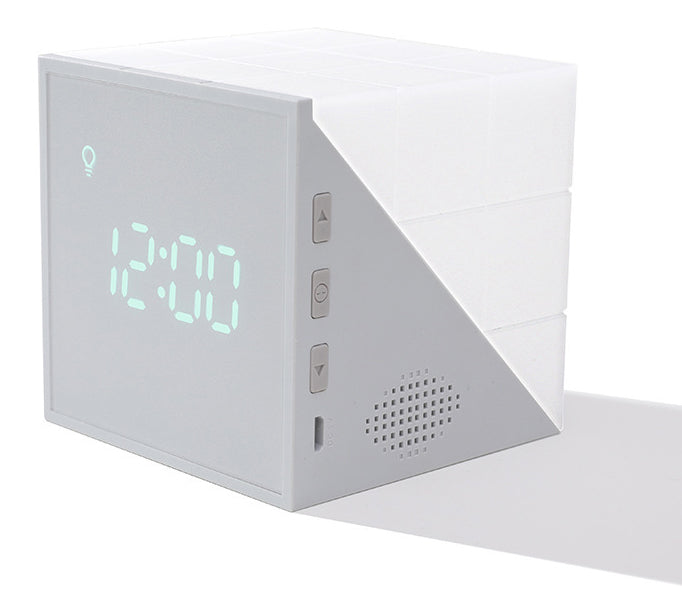 Intelligent LED Wake Up Clock with Voice Assistant
