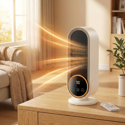 Compact Electric Portable Ceramic Heater with Quick Heat