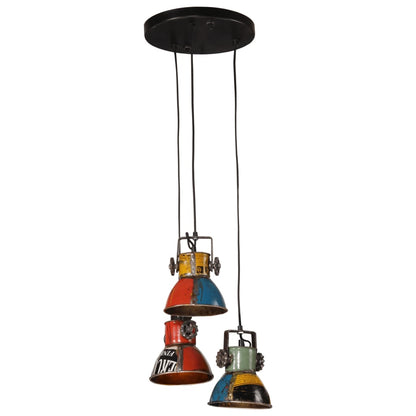 Unique Industrial Triangle Pendant Lamp
