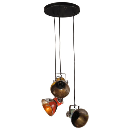 Unique Industrial Triangle Pendant Lamp
