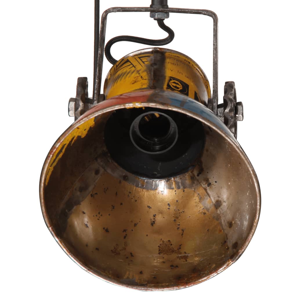 Unique Industrial Triangle Pendant Lamp