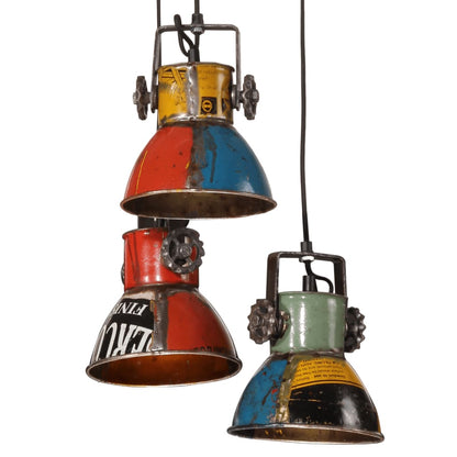 Unique Industrial Triangle Pendant Lamp