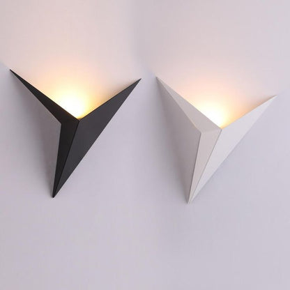 Contemporary Triangle Wall Lamp