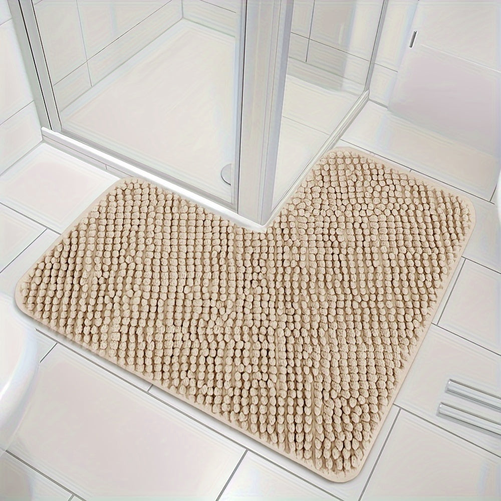 Soft Corner Shower Mat for Bathroom Floors