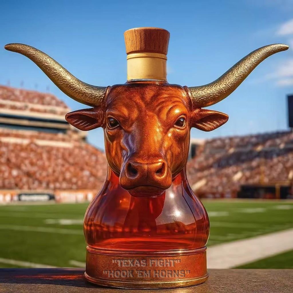 Authentic NCAA Whiskey Decanter Bottle