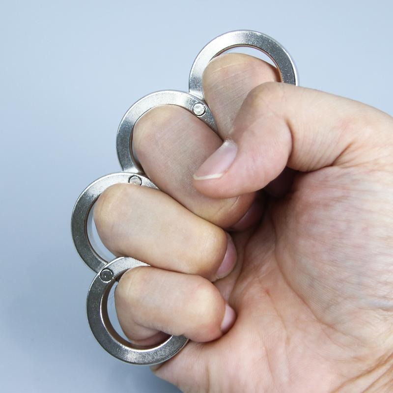 Compact Stainless Steel Fidget Toy Spinner