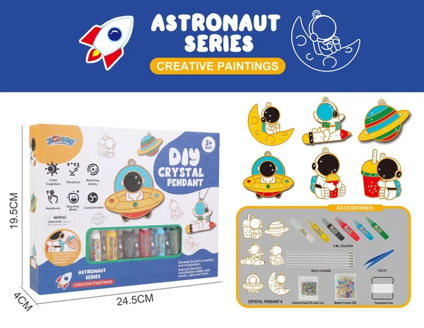 Fun Crystal Pendant Making Kit for Kids