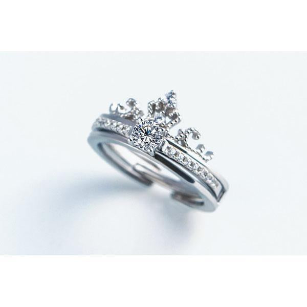 Elegant Wide Band Double Ring - Luxicro