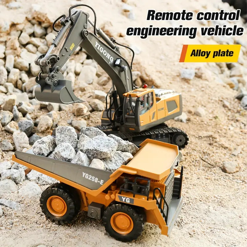 Powerful RC Remote Control Digger Truck