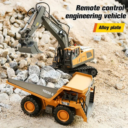Heavy Duty Remote Control Digger Toy