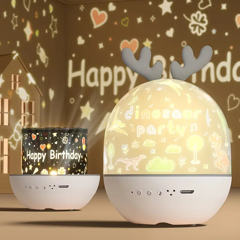 Fun Animal Night Lamp Star Projector