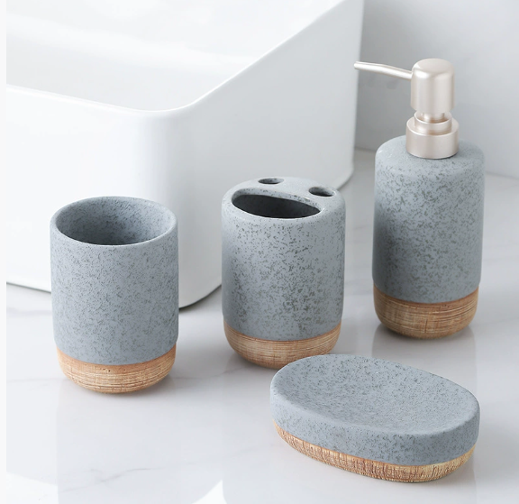 Stylish Bathroom Essentials Set