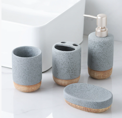 Stylish Bathroom Essentials Set