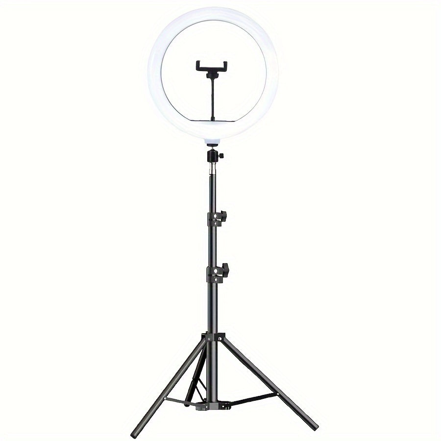 Bright LED Ring Light Kit with Adjustable Stand - Luxicro