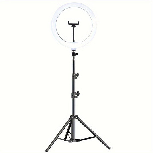 Bright LED Ring Light Kit with Adjustable Stand - Luxicro
