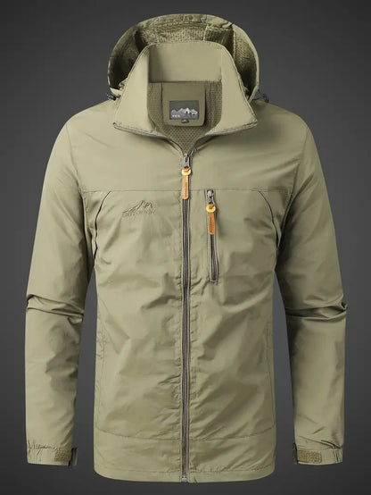 Breathable Mens Sports Rain Jacket