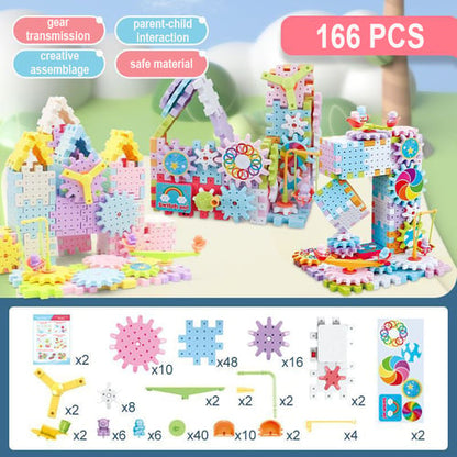Interactive Kids Building Blocks Toy Set