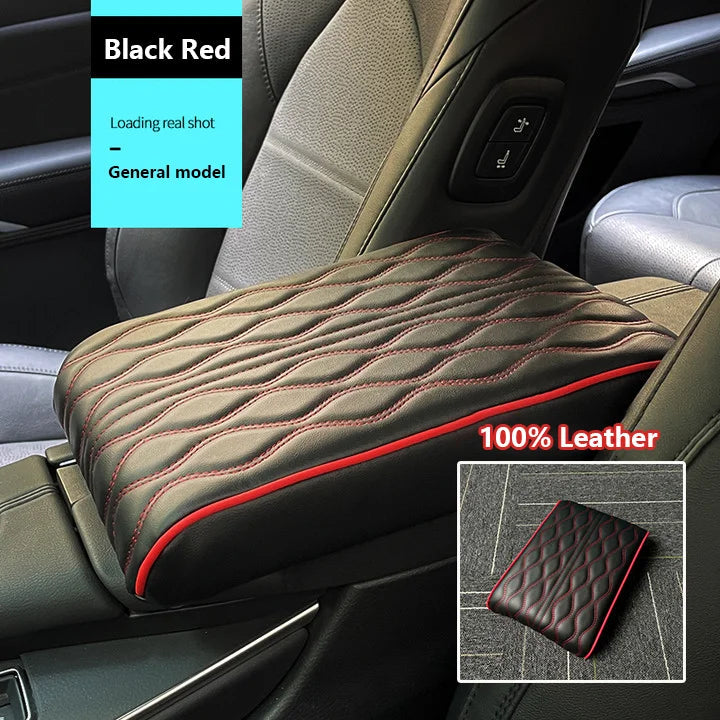Premium Leather Armrest Pillow