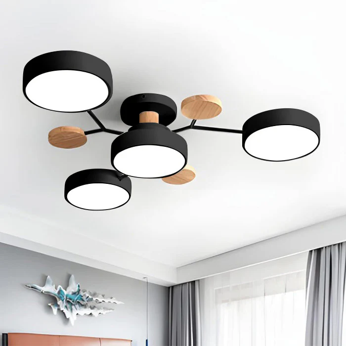 Sleek LED Ceiling Mount Lighting Fixture
