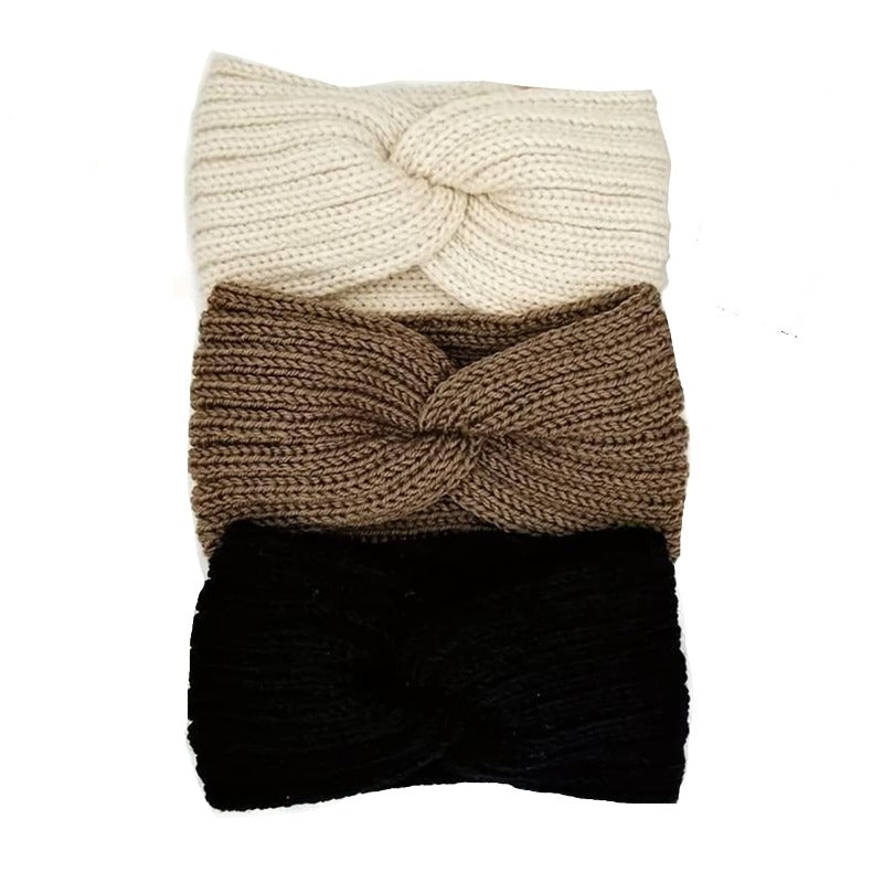 Soft Cozy Beanie Headband Set - Luxicro