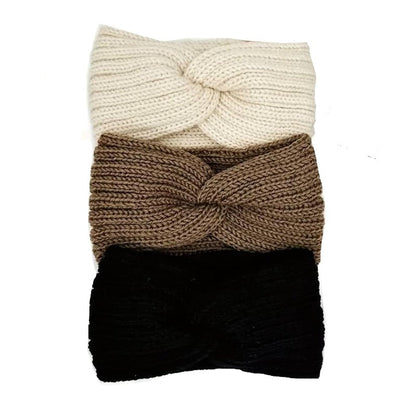 Soft Cozy Beanie Headband Set - Luxicro