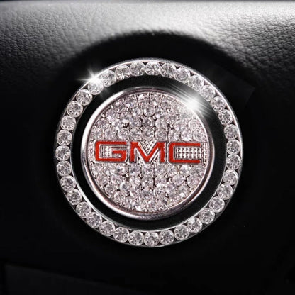 Sparkly Car Key Start Button Cover Ring