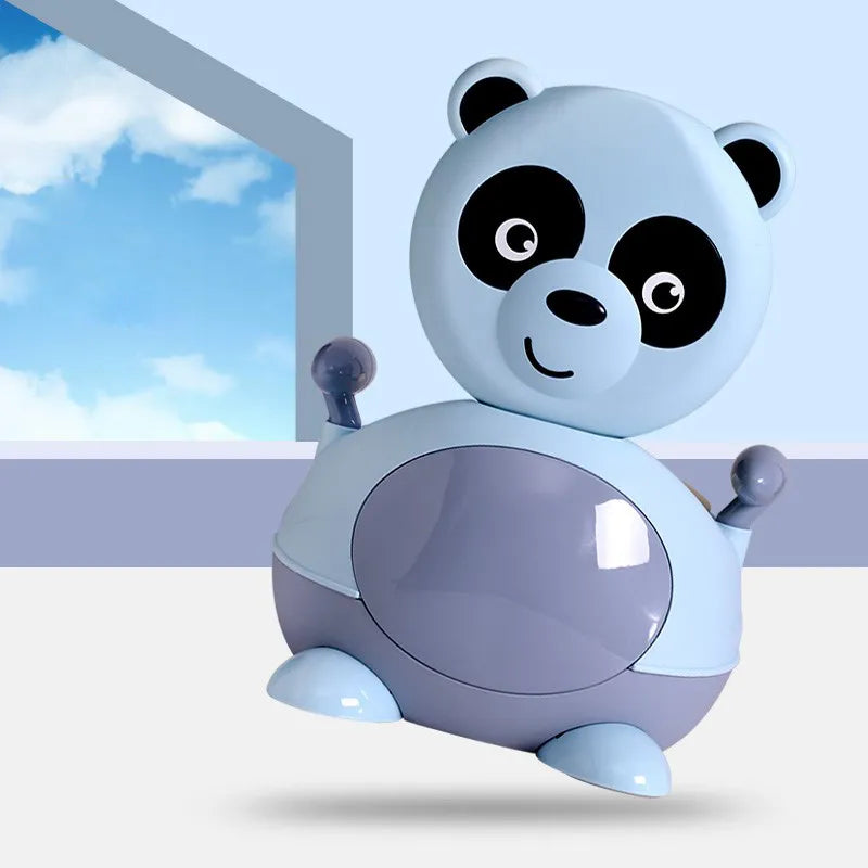 Cute Panda Potty Chair for Kids - Soft Padded Seat - Luxicro