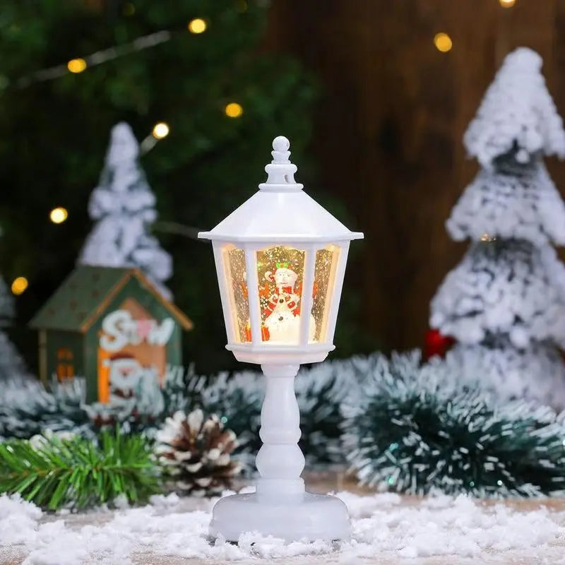 Enchanted Winter Wonderland Desk Lamp