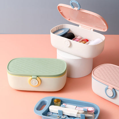 Portable Sewing Kit for Easy Clothing Repair