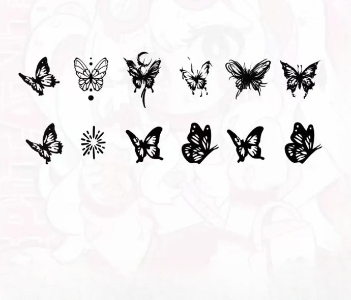 Botanical Floral Wall Decals - Luxicro