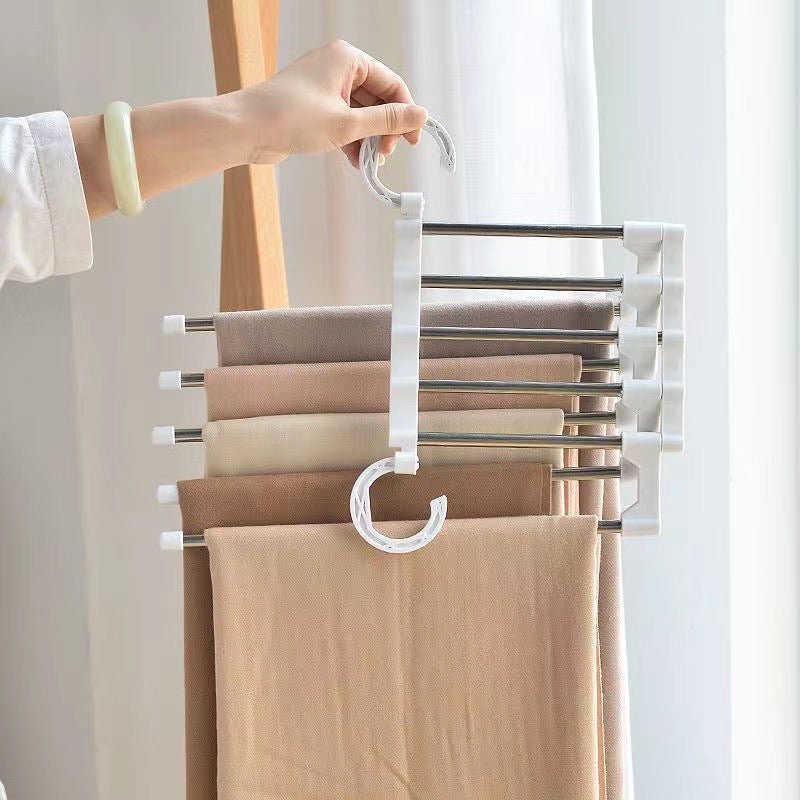 5 in 1 Folding Storage Rack Hanger