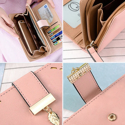 Fashionable Ladies Floral Large Wallet