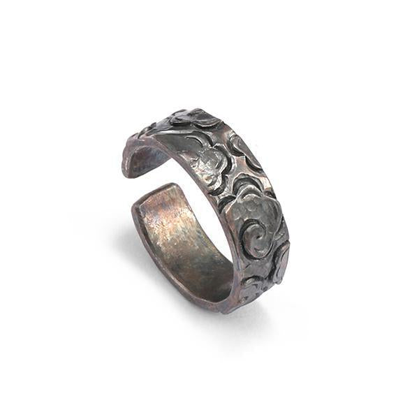 Simple Elegant Silver Wedding Ring - Luxicro