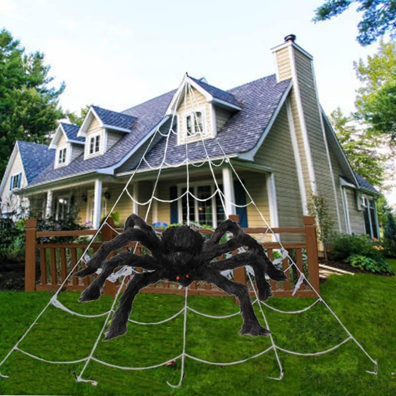Creepy Halloween Cobweb Decorations