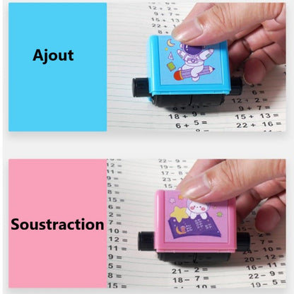 Colorful Learning Stamp Roller Tool