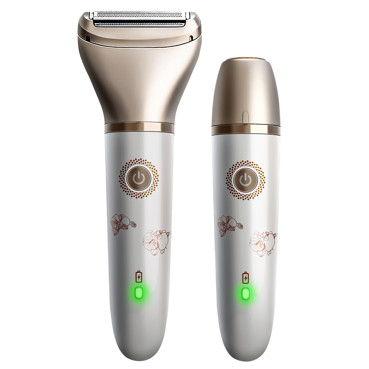 Advanced Twin Blade Electric Shaver with LED Lights - Luxicro