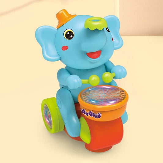 Cute Musical Drum Elephant Toy - Luxicro