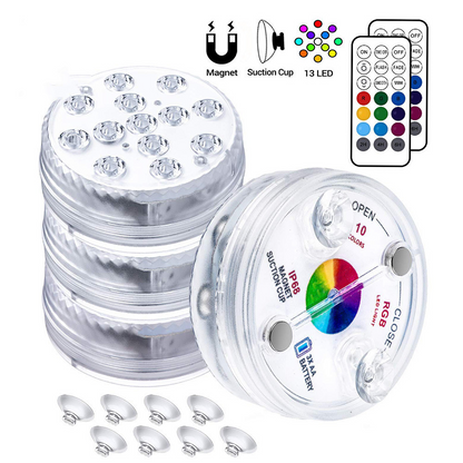 Bright Wireless RGB Pool Lamp with Remote Control