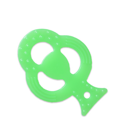 Gentle Infant Teether Toy Set with Colorful Silicone Rings
