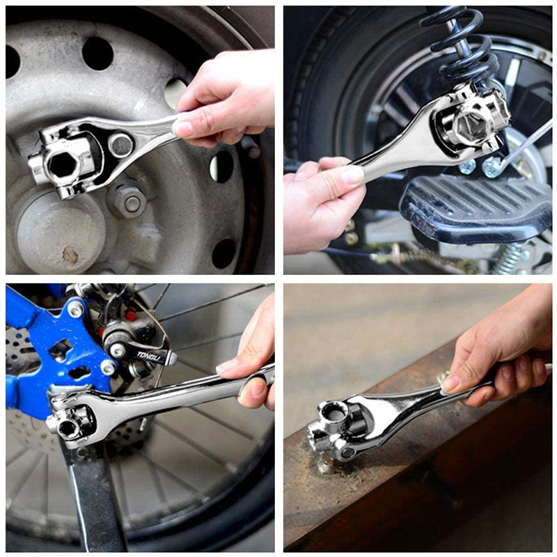 Essential 10pc Socket Wrench Tool Kit