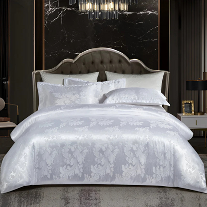 Delicate Rose Print Bedding Duvet Cover Set