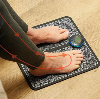 Electric Foot Massager with Rolling Nodes