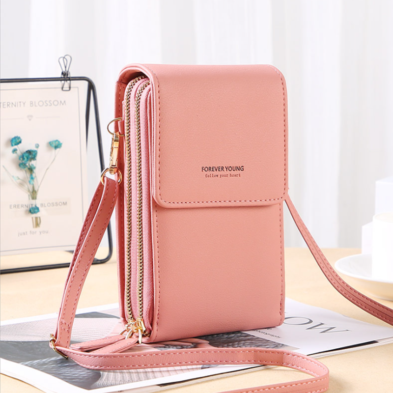 Spacious Stylish Crossbody Smartphone Pouch