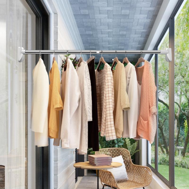 Expandable Chrome Closet Organizer Rod - Luxicro