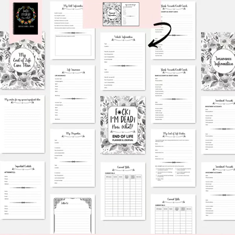 Humorous Daily Planner Book